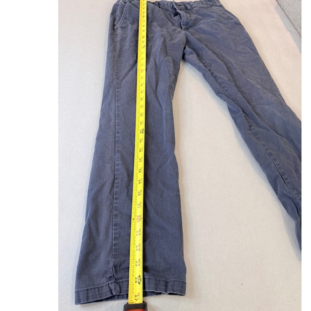 Old Navy Ultimate Straight Built-In Flex Chino Pants Navy Blue 31x30 Mens - Picture 3 of 6